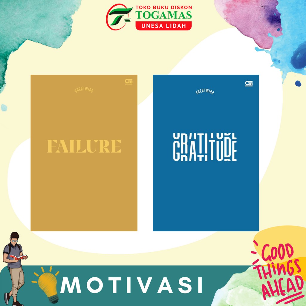 READY STOCK!!!FAILURE &amp; GRATITUDE BY GREATMIND