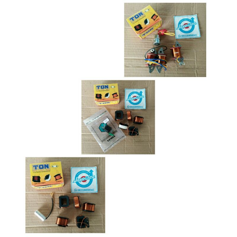 spull pengapian lengkap set vespa super sprint pts px exclusive excel