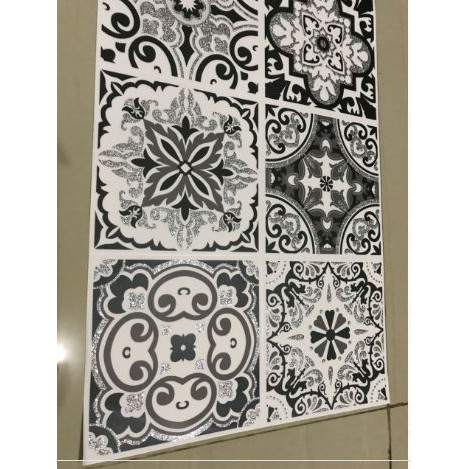 Sticker tegel - tiles sticker ada gliter WT007 - WT010