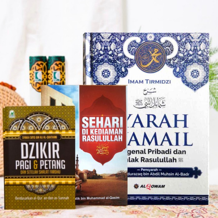 

Paket lengkap syarah syamail muhammad meneladani kehidupan rsulullah