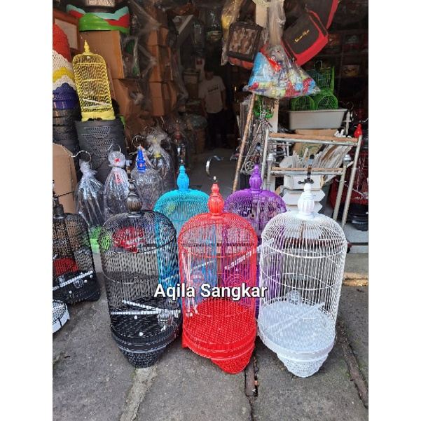 Kandang Sangkar Lovebird CC Panda besi tebal