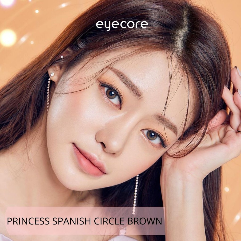 EYECORE - SOFTLENS PRINCESS SPANISH CIRCLE OLENS BLACKPINK | GREY BROWN