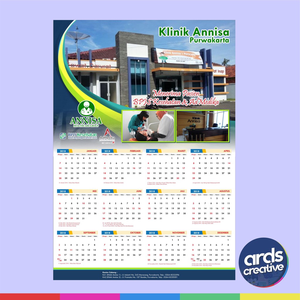 Jasa Desain Kalender Cepat Murah Shopee Indonesia