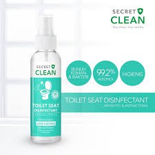 Secret Clean Toilet Seat Disinfectant 100ml