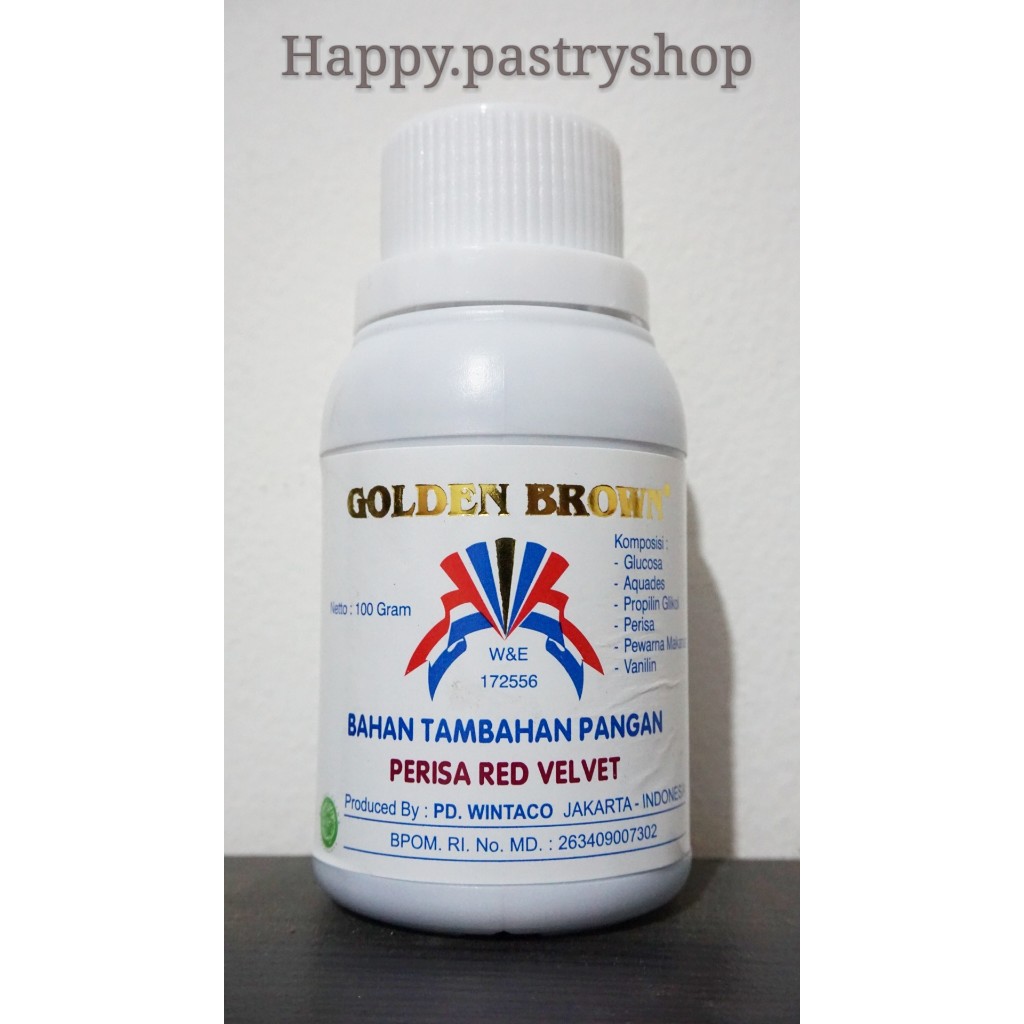 

Perisa Golden Brown Red Velvet 100gr