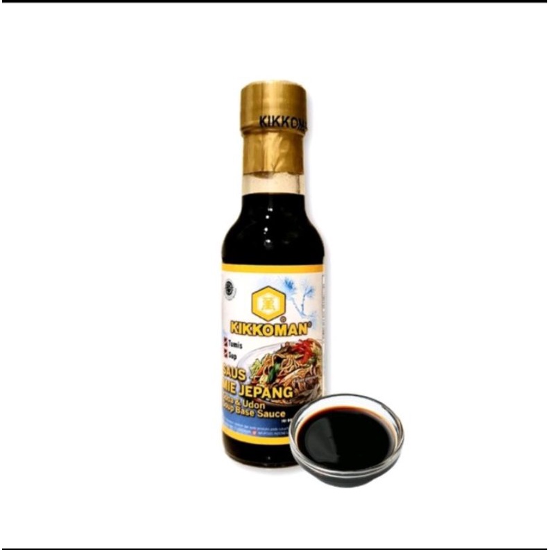 

Kikkoman Soba Shoyu Halal 150 ml - Saus Mie Jepang - Saus Sup Soba & Udon