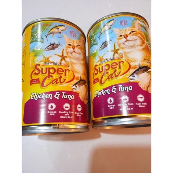 Super Cat kaleng 400g alvarian adult