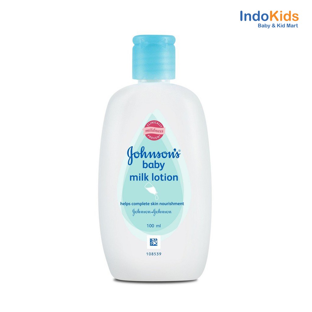 JOHNSON BABY MILK LOTION 100 ML | Shopee Indonesia