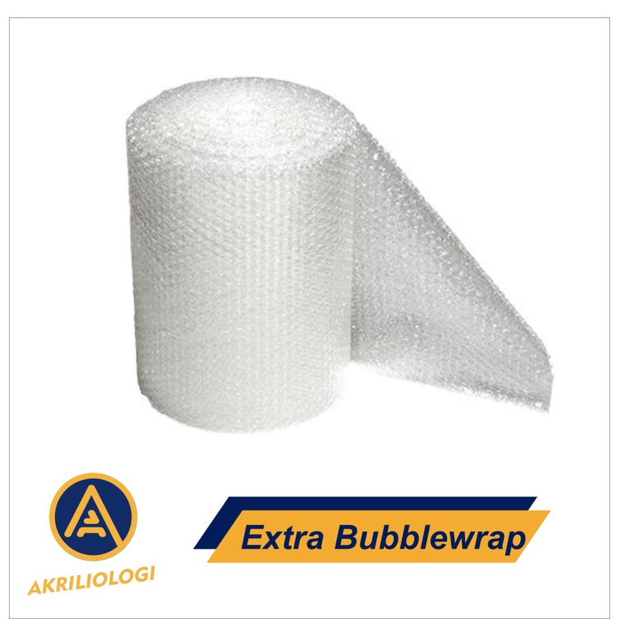 

Extra Bubble Wrap untuk Packing Kamu