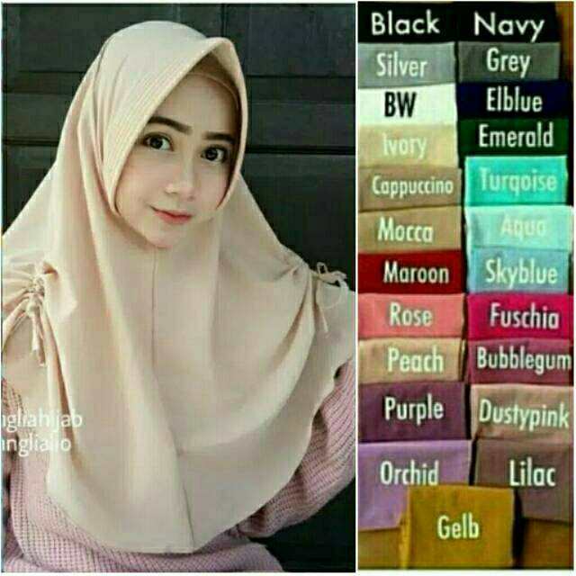 obral semua jilbab - bahan wolfis,bubble crape semua model