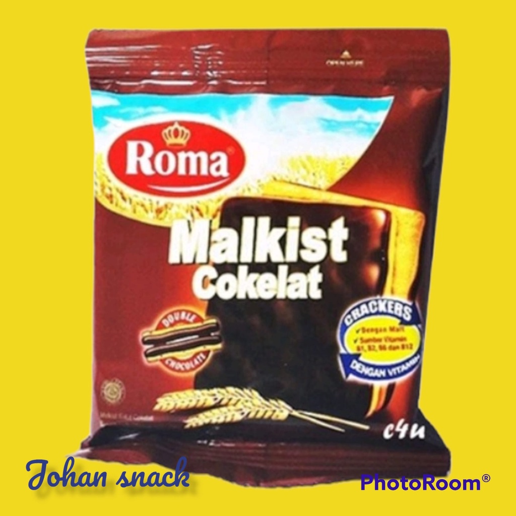 Roma Malkist Crackers All Varian 180 g / 10 Bks @ 18 g