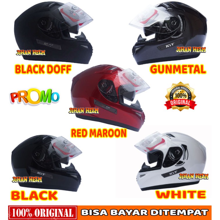 HELM / HELM KYT / HELM KYT FULL FACE K2 RIDER  POLOS TERLARIS