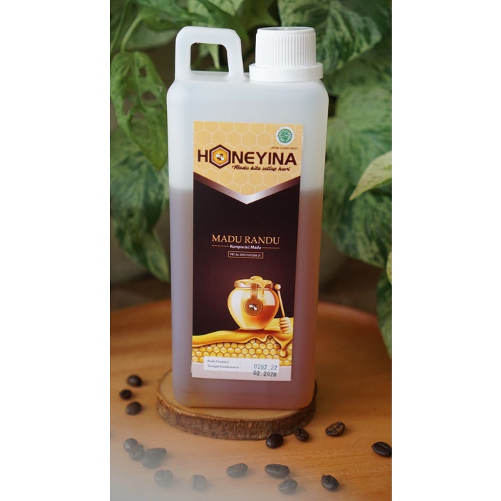 

Madu Randu Honeyina 100% Madu Murni Madu Asli Kemasan 1000 gram Bisa COD DISKON