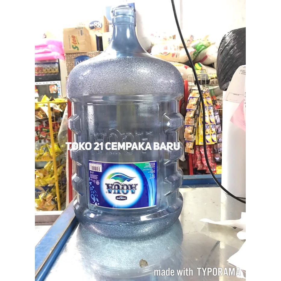 Dispenser Baterai - Pompa Galon - Adaptor Aqua Tabung Galon Kosong | Bekas Second Gallon Murah