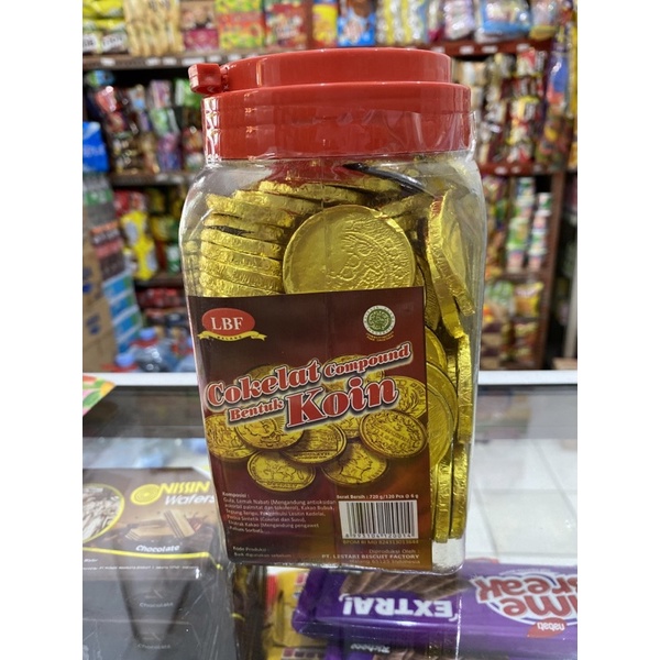 

cokelatcompund bentuk koin