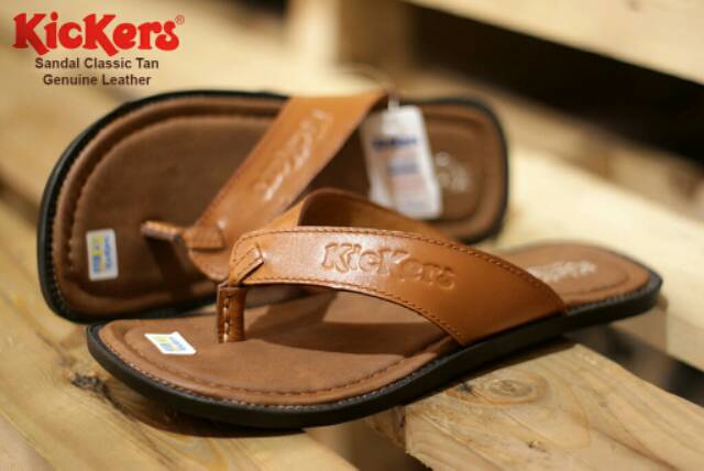 SANDAL KULIT KICKERS CLASSIC