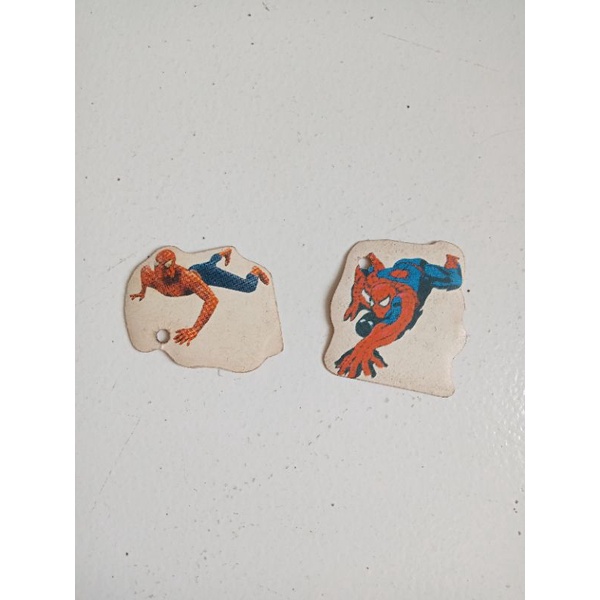 Mainan Gambaran Spiderman 2 dimensi jadul