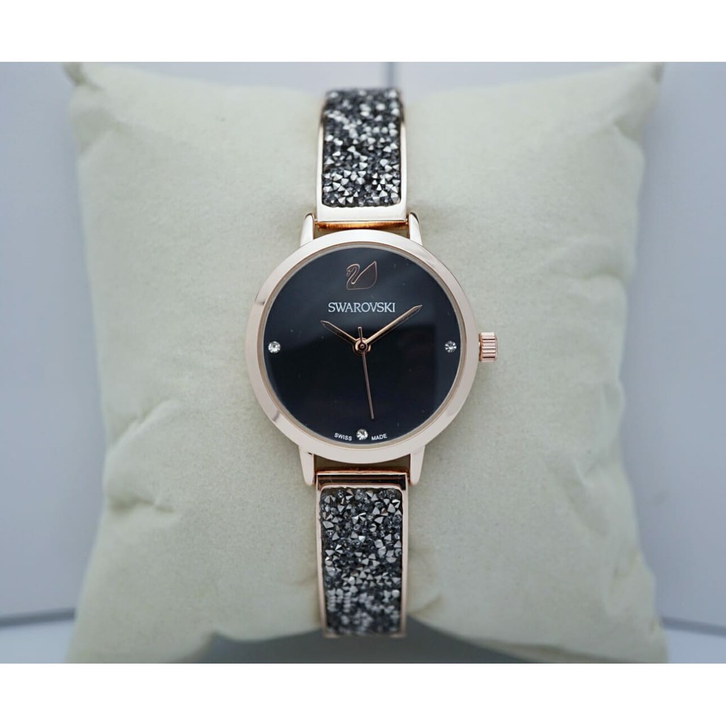 Jam Tangan Wanita Swarovski Tali Rantai