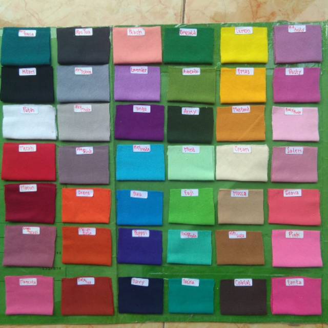 

colour catalog
