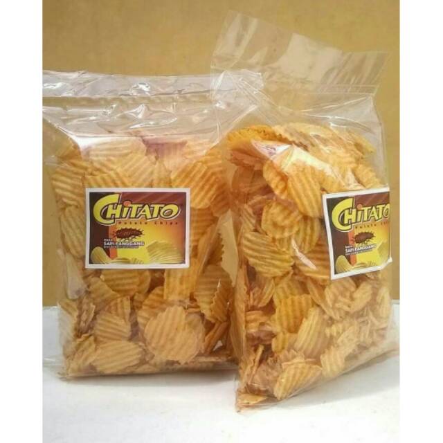 CHITATO RASA SAPI PANGGANG 500 gram snack kiloan keripik kripik kentang