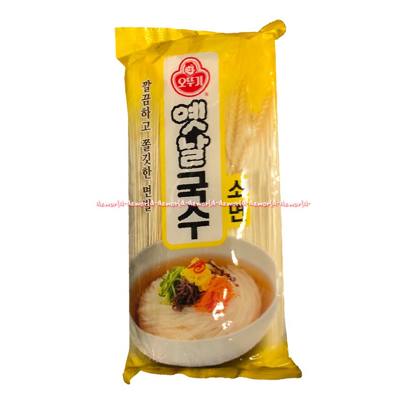 Ottogi Wheat Noodle 900gr Mie Kering Gandum Siap Saji Instan Krim Non Fried Mi Korea Otogi Weat Mi Untuk Udon Ramyeon Jajangmyeon