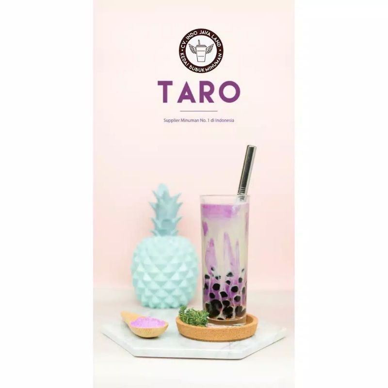 

Javaland Bubuk Minuman Rasa Taro (Ubi Jepang) 1 KG