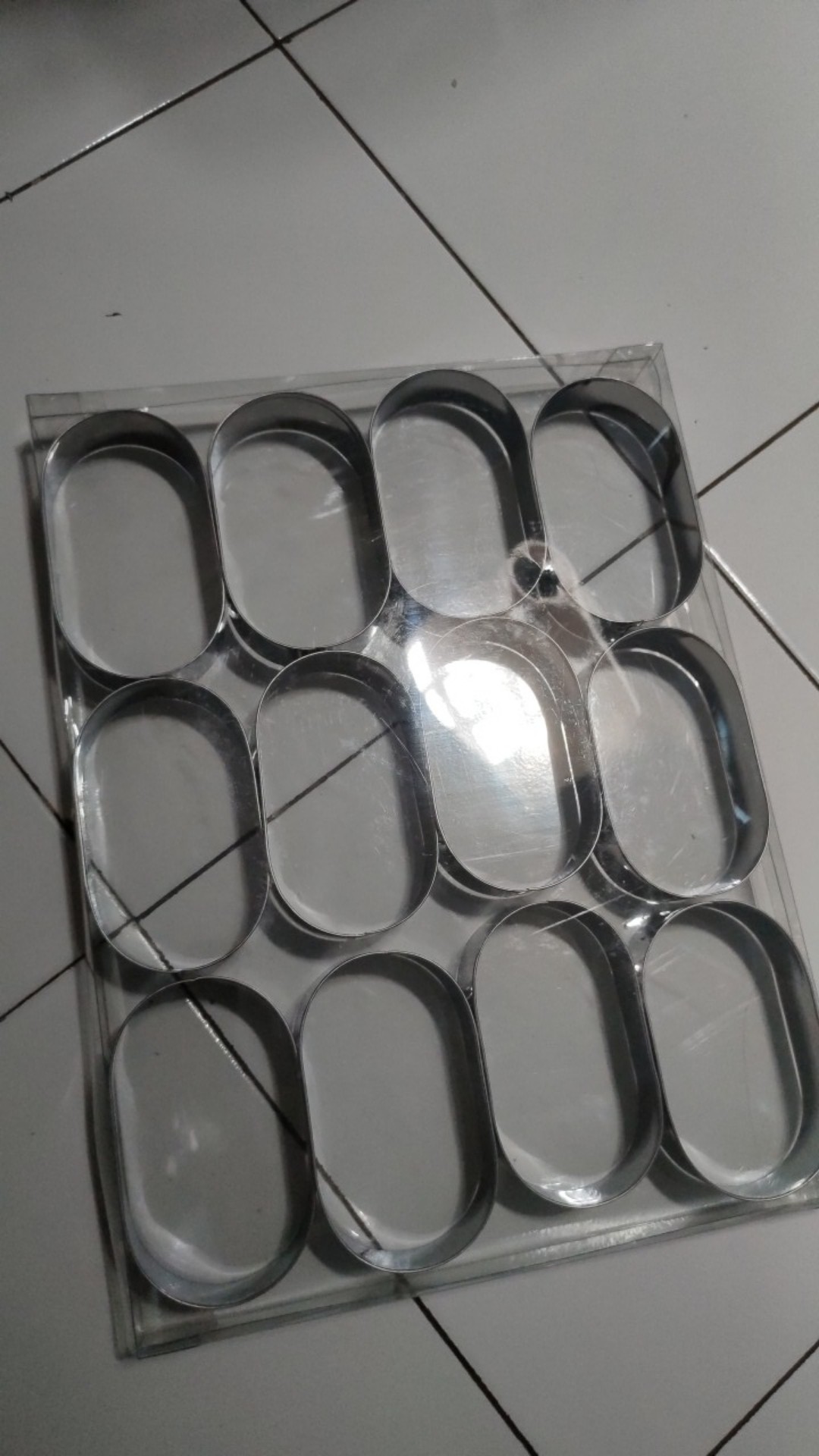 Ring Oval 11cm /ring Catter/ Ring  Burger/ Ring Cutter Murah/ Ring Catter Stainlees 0.4 Mm