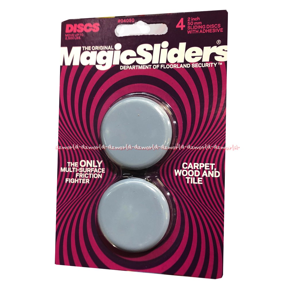 Magicslide For Carpet Wood Tile 2Inch 50mm Alas Karpet Kayu Keramik