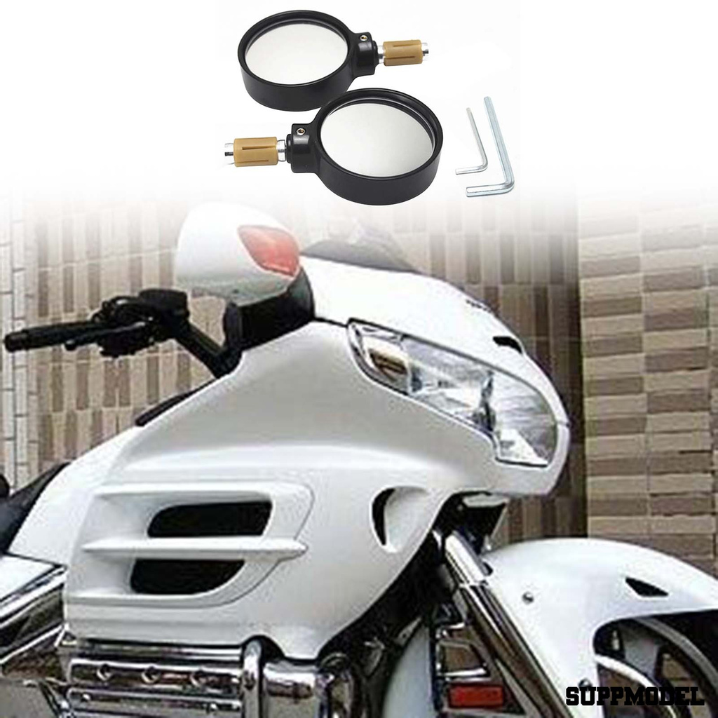 Spm 2pcs Kaca Spion Pengganti Anti Gores Untuk Stang Motor