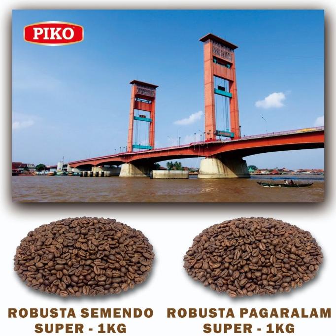 

[ COD ] KOPI ROBUSTA SUMATERA SELATAN SUPER 1 KG ROASTED BIJI KOPI / BUBUK TERLENGKAP Kode 534