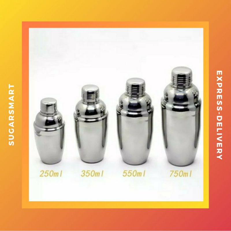 Shaker Stainless 350ml / 550ml / 750ml