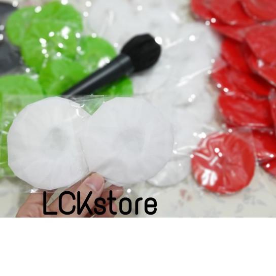 ♙ sarung pelindung mic 50pcs /penutup kepala mic /microphone/karaoke - Hitam ⅍