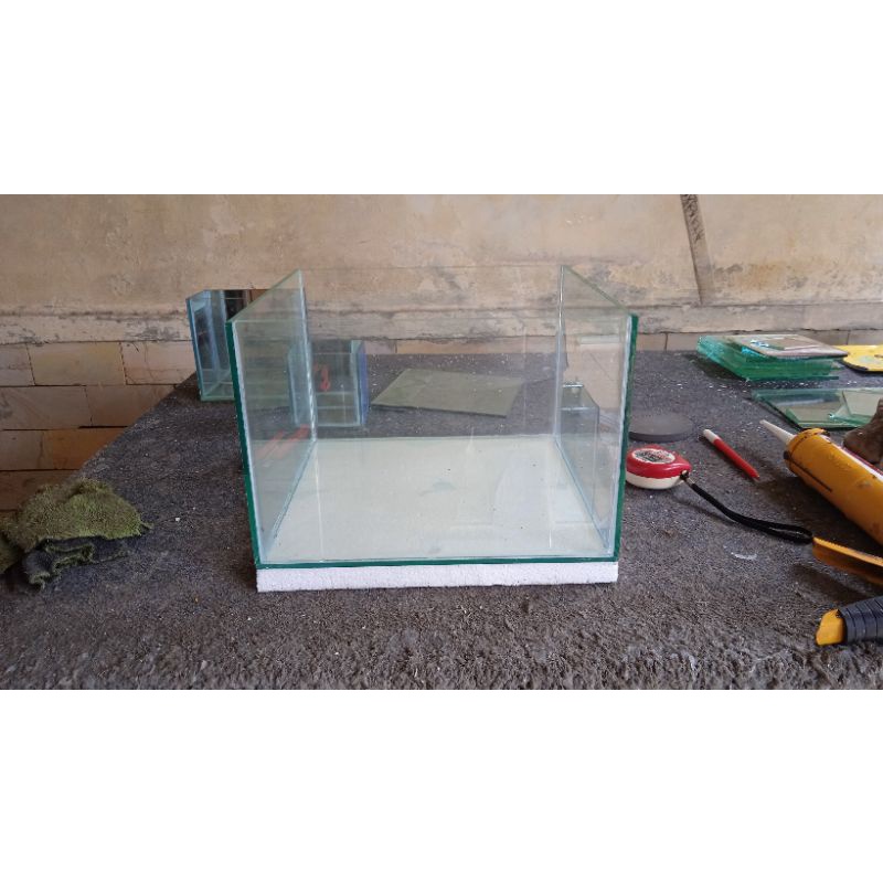 Aquarium kaca aquascape 40x40x30