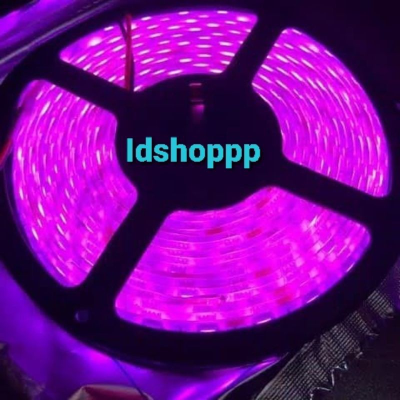 Jual Lampu Led Strip Roll 5 Meter 24 Volt Led 3528 Nyala Pink Shopee