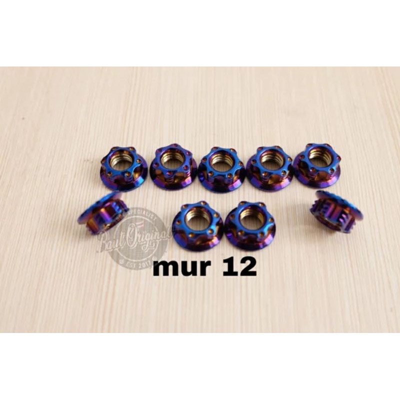 mur 12 new probolt blue mur baut drat 12 original heng thailand