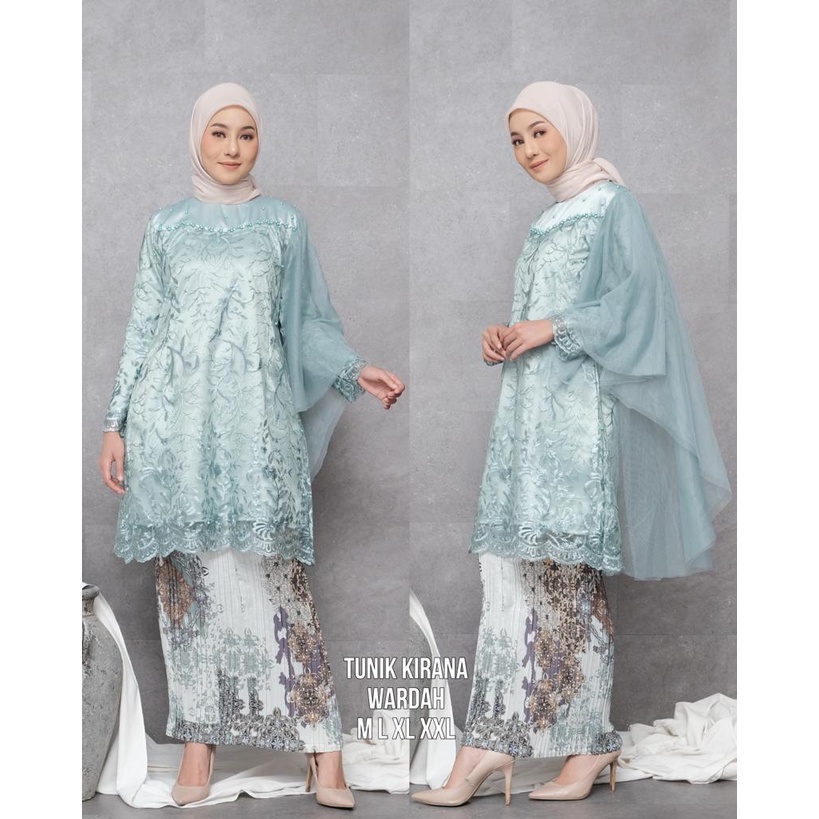 Permata Olshop / Tunik Eira SalendangTutu MC / Kebaya Modern Tunik / Tunik Kebaya Salendang / Kebaya Kondangan / Kebaya Tutu