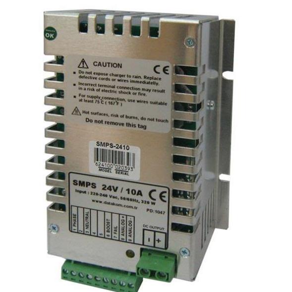 Battery Charger Datakom Smps 24V - 10A