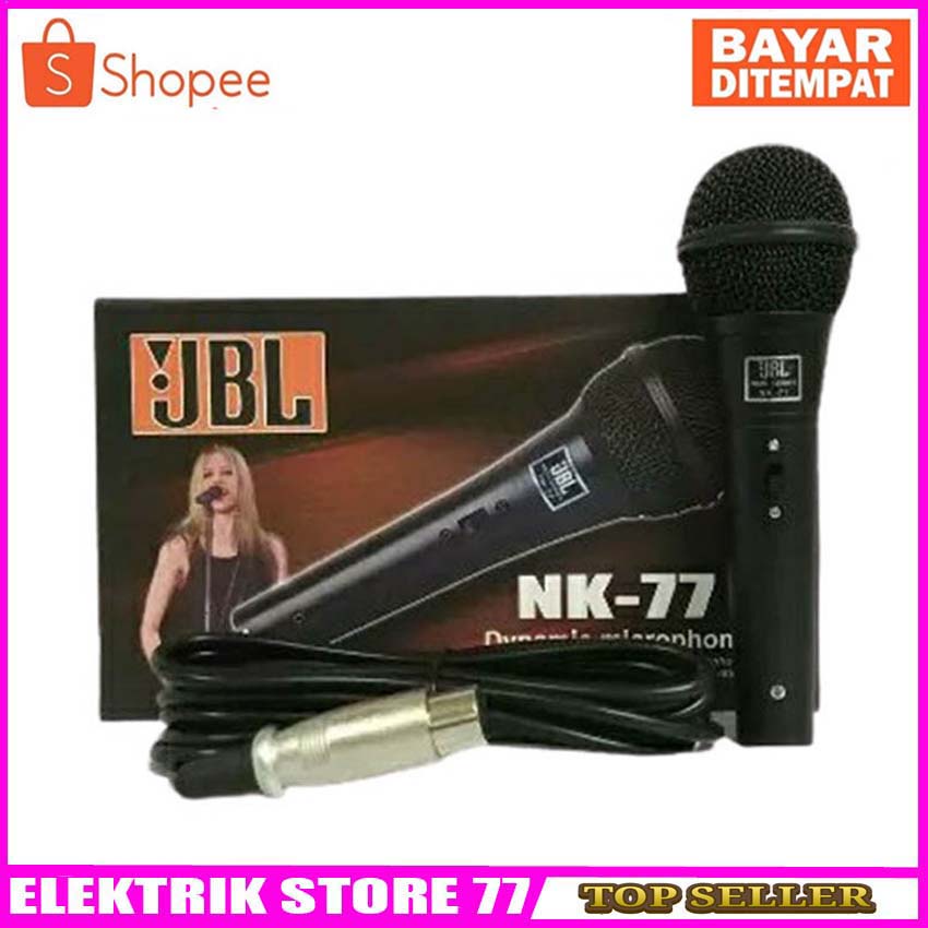 Mic JBL NK77 Microphone Kabel Suara Bagus Berkualitas