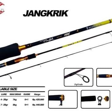 Joran Jangkrik 602 Ml Line 6-14 Lb Relix Nusantara