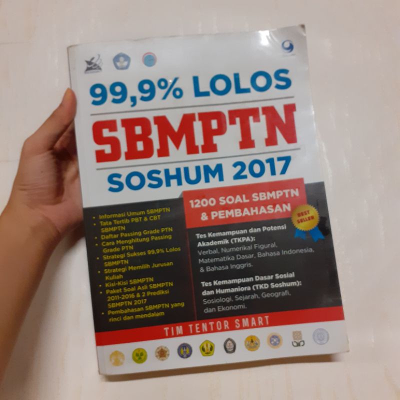 Buku SBMPTN Soshum 2017 (Preloved)