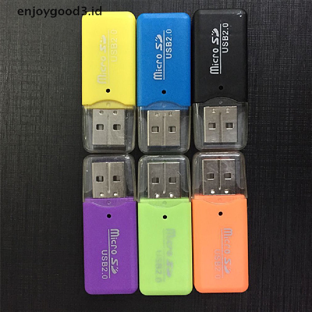 Memory Card Reader Mini Usb Sd / Mmc 480mbps Untuk Komputer