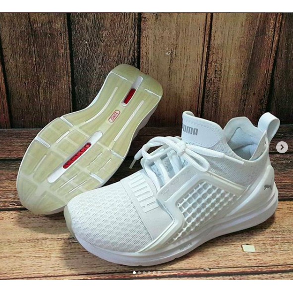 ORIGINAL PUMA IGNITE LIMITLESS WOMEN Sepatu Olahraga Running Wanita - Putih
