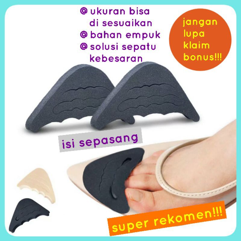 TERMURAH GANJALAN SEPATU DEPAN GANJALAN SEPATU SHOE PAD AKSESORIS SEPATU