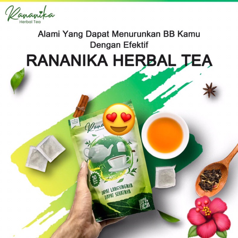 

RANANIKA HERBAL TEA (Teh Herbal Pelangsing)/DIET SEHAT