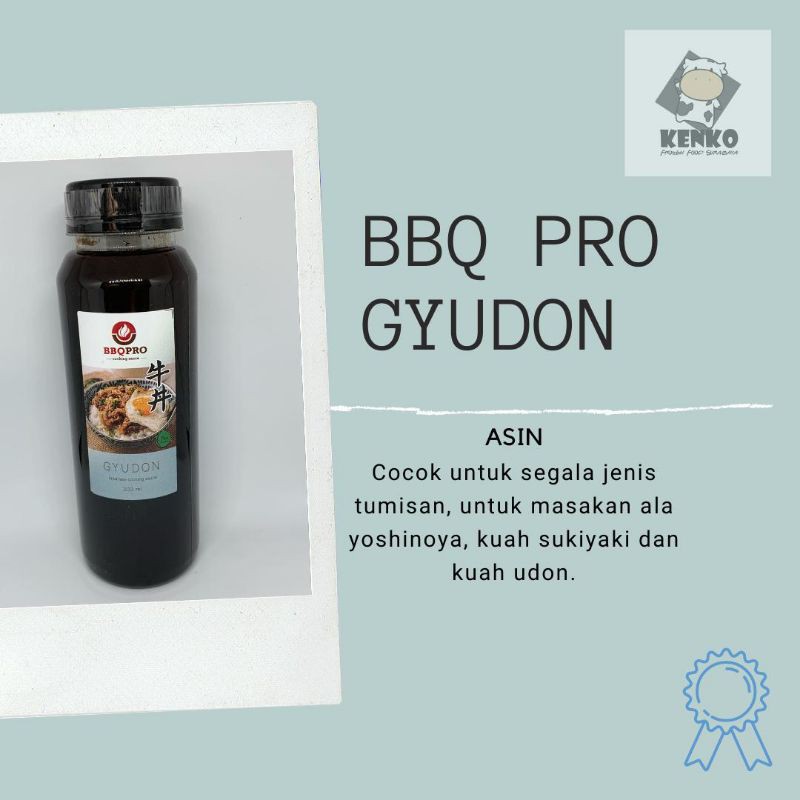 

BBQ Pro Sauce Gyudon 300ml