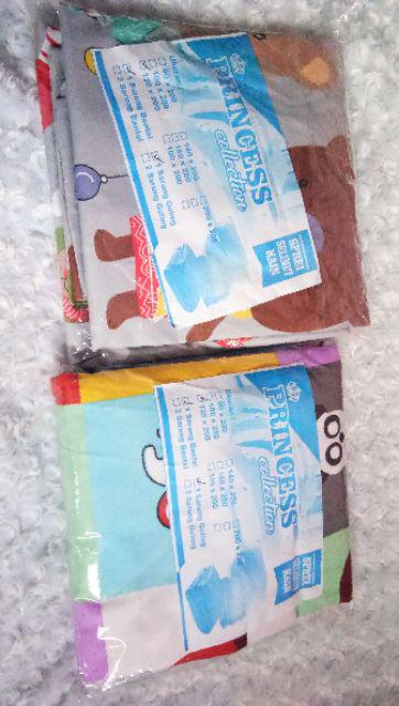 [𝐏𝐑𝐈𝐍𝐂𝐄𝐒𝐒] Sprei Murah Motif Anak / Sprei Karakter Beruang / Seprai Bear / Sprei Anak Grosir