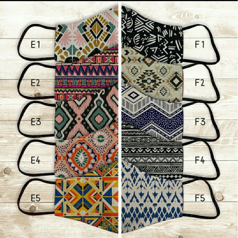 Masker Kain Custom Print