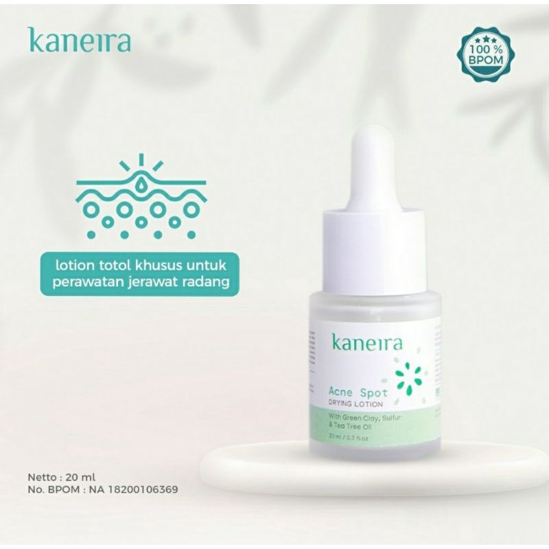 KANEIRA ACNE SPORT DRYING LATION / Masker Jerawat / Obat Jerawat /Mengempeskan Jerawat