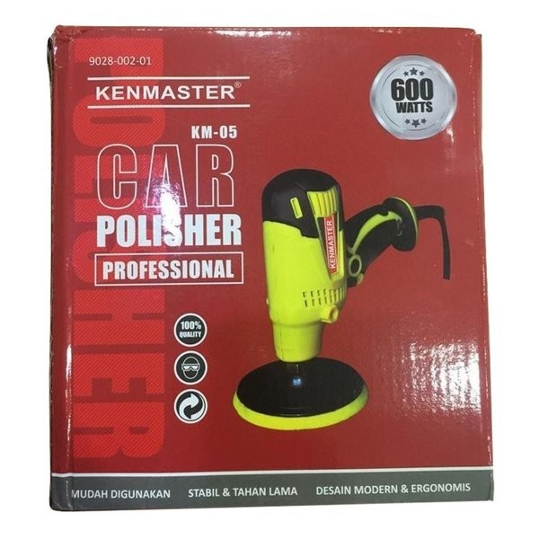 Kenmaster Polisher / Mesin Poles Body Mobil 5 Inch With Control Speed