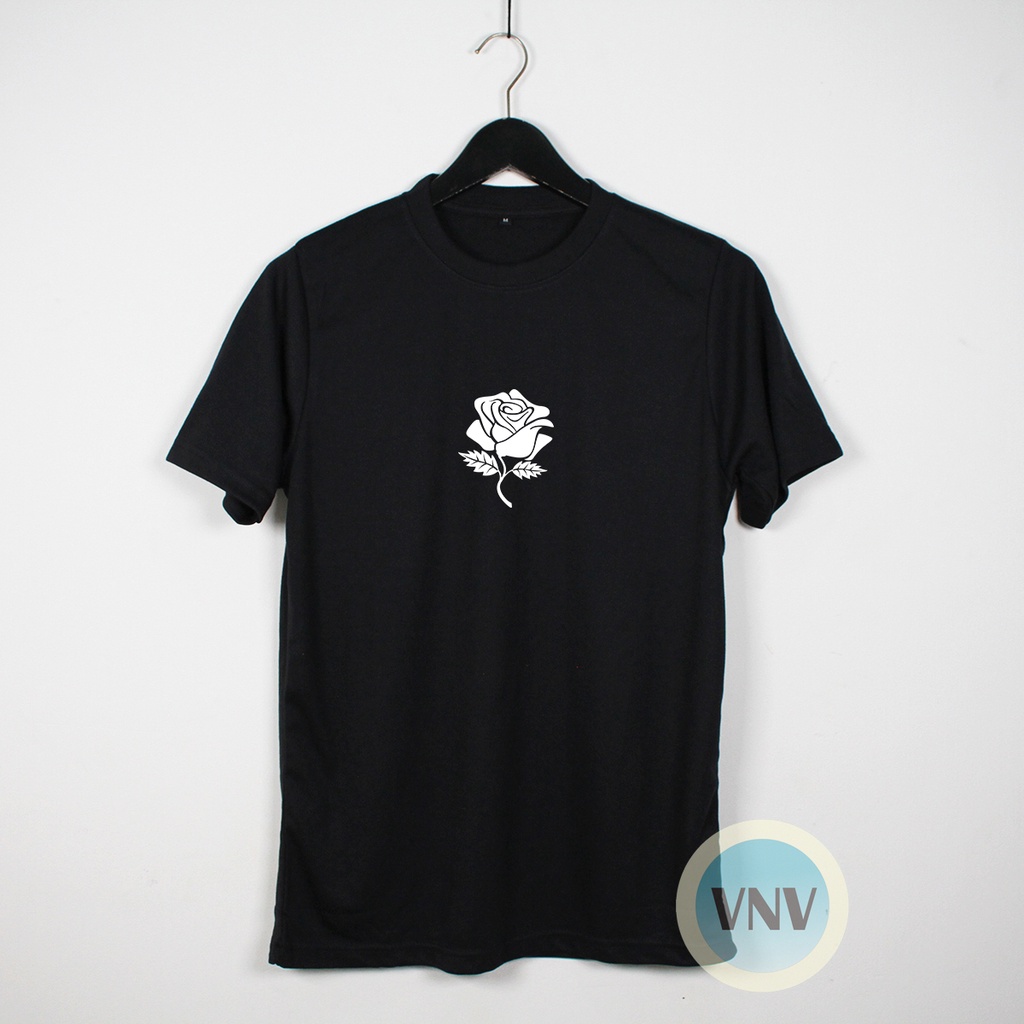 kaos distro motif MAWAR BLOCK / kaos distro pria dan wanita / kaos unisex / kaos pria dan wanita cas